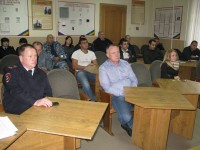 Встреча в отделе вневедомственной охраны