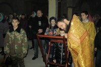 Общее говение преподавателей, учеников и родителей воскресной школы