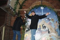 Подготовительные работы к празднику Рождества Христова