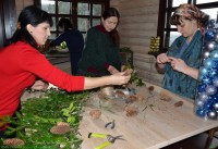 Подготовительные работы к празднику Рождества Христова