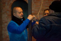 Подготовка храма к празднику