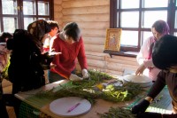 Подготовка храма к празднику