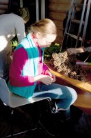 Подготовка храма к празднику