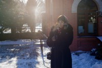 Подготовка храма к празднику