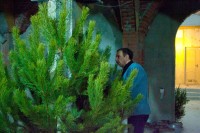 Подготовка храма к празднику