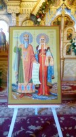 Икона равноапостольных князя Владимира и княгини Ольги