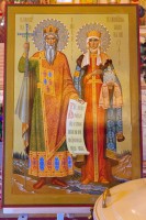 Икона равноапостольных князя Владимира и княгини Ольги