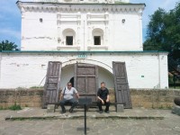 Первая служба нашего прихода в Воскресенском войсковом соборе