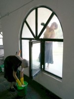 Первая служба нашего прихода в Воскресенском войсковом соборе