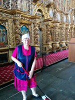 Первая служба нашего прихода в Воскресенском войсковом соборе