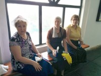 Первая служба нашего прихода в Воскресенском войсковом соборе