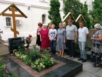 Первая служба нашего прихода в Воскресенском войсковом соборе