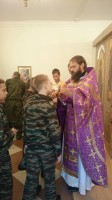 Литургия в домовом храме Второго Донского Императора Николая II Кадетского корпуса