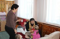 Причастие детей в «Аревике»