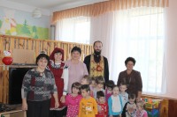 Причастие детей в «Аревике»