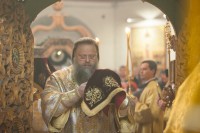 Литургия в Воскресенском войсковом соборе