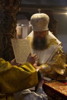 Литургия в Воскресенском войсковом соборе