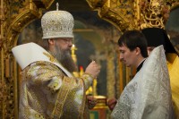 Литургия в Воскресенском войсковом соборе