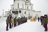 Литургия в Воскресенском войсковом соборе