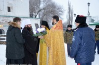Литургия в Воскресенском войсковом соборе