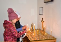 Литургия в Воскресенском войсковом соборе