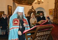 Литургия в Воскресенском войсковом соборе