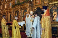 Литургия в Воскресенском войсковом соборе