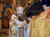 Литургия в Воскресенском войсковом соборе