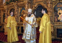 Литургия в Воскресенском войсковом соборе