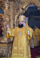 Литургия в Воскресенском войсковом соборе