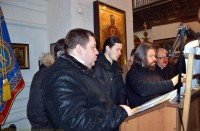 Литургия в Воскресенском войсковом соборе