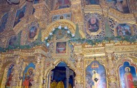 Литургия в Воскресенском войсковом соборе