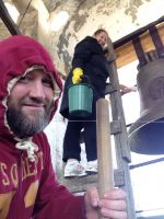 Генеральная уборка на колокольне