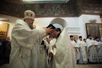 Литургия в Воскресенском войсковом соборе Литургия в Воскресенском войсковом соборе