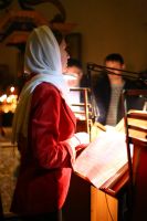 Пасхальное богослужение в Воскресенском войсковом соборе