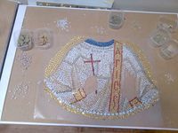 Работа над иконостасом