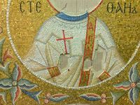 Работа над иконостасом