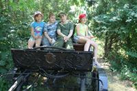 Военно-полевой выход воспитанников приходской воскресной школы в балку Джериганово