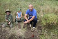 Военно-полевой выход воспитанников приходской воскресной школы в балку Джериганово