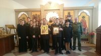 Литургия в кадетском корпусе