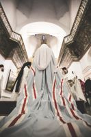 Божественную литургию в войсковом соборе Воскресения Христова