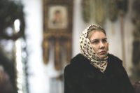 Божественную литургию в войсковом соборе Воскресения Христова