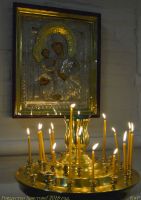 Божественную литургию в войсковом соборе Воскресения Христова