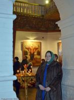 Божественную литургию в войсковом соборе Воскресения Христова