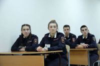 Встреча с курсантами Ростовского Юридического Института МВД РФ