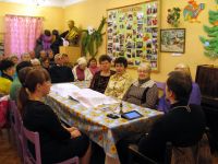 Собрание общества слепых