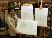 Эскизы для иконостаса