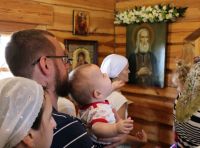 Реставрация иконы Серафима Саровского