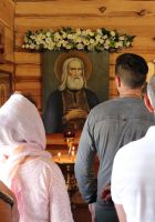 Реставрация иконы Серафима Саровского