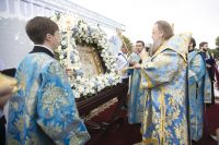 Освящение Аксайской иконы Божией Матери